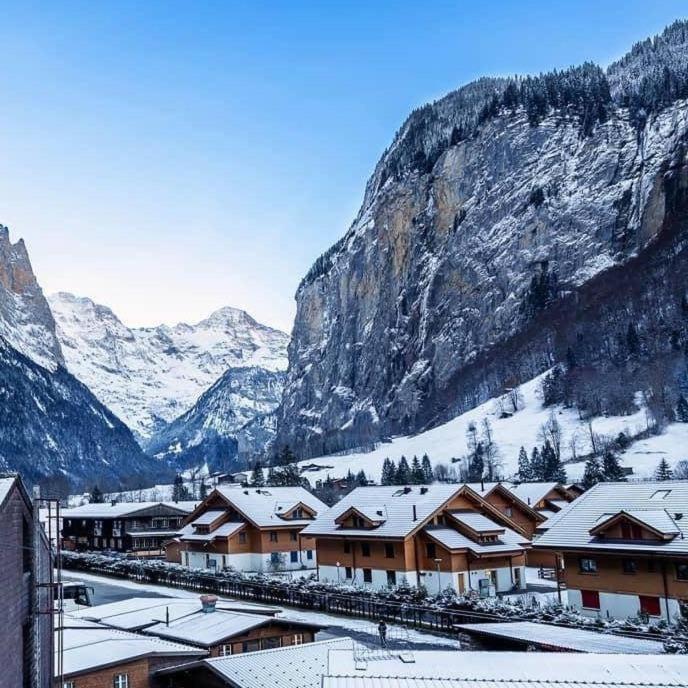 Ferienwohnung Talhaus Lauterbrunnen Eksteriør bilde