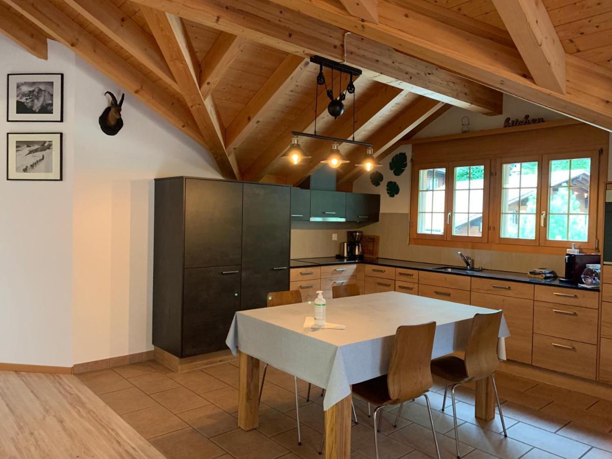 Ferienwohnung Talhaus Lauterbrunnen Eksteriør bilde