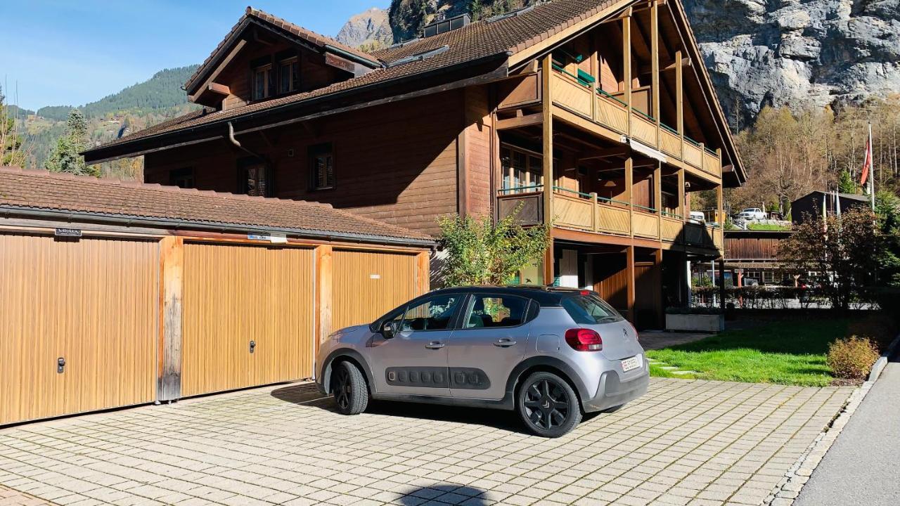 Ferienwohnung Talhaus Lauterbrunnen Eksteriør bilde