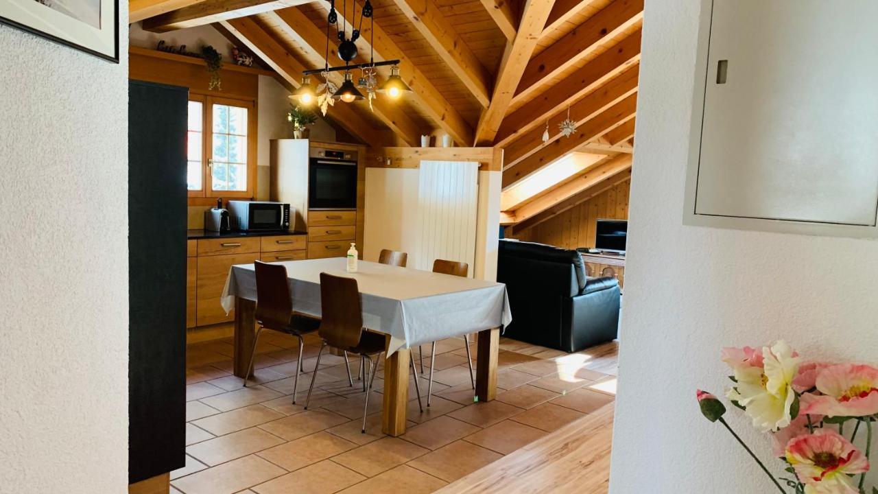 Ferienwohnung Talhaus Lauterbrunnen Eksteriør bilde