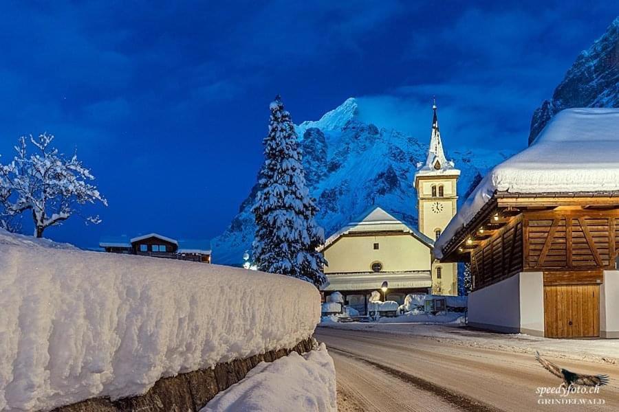 Ferienwohnung Talhaus Lauterbrunnen Eksteriør bilde